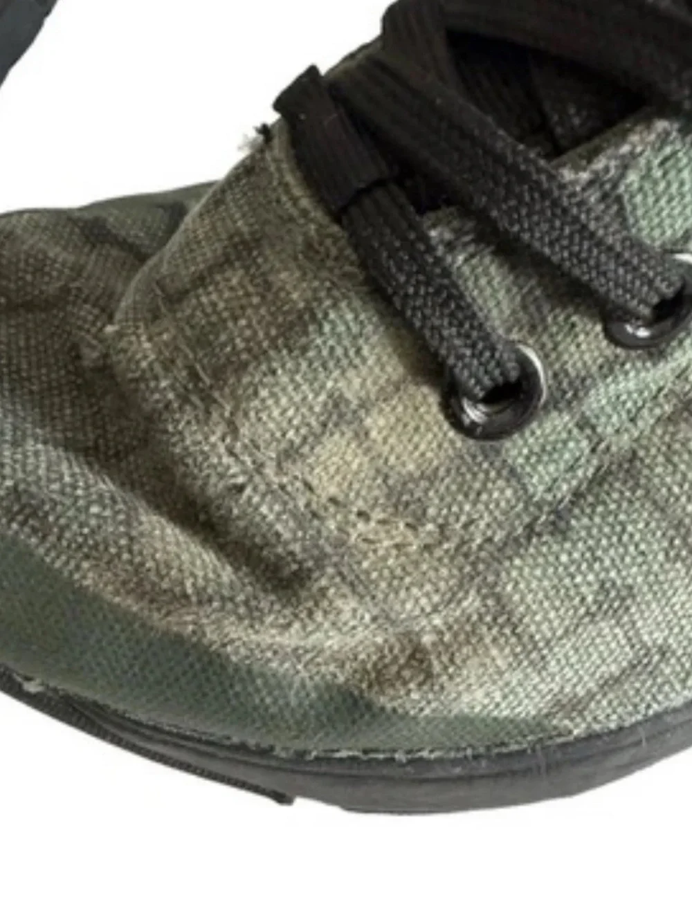 High Top CrossFit NOBULL Canvas Trainer Green Grid Pattern Gym Shoes Womens 8